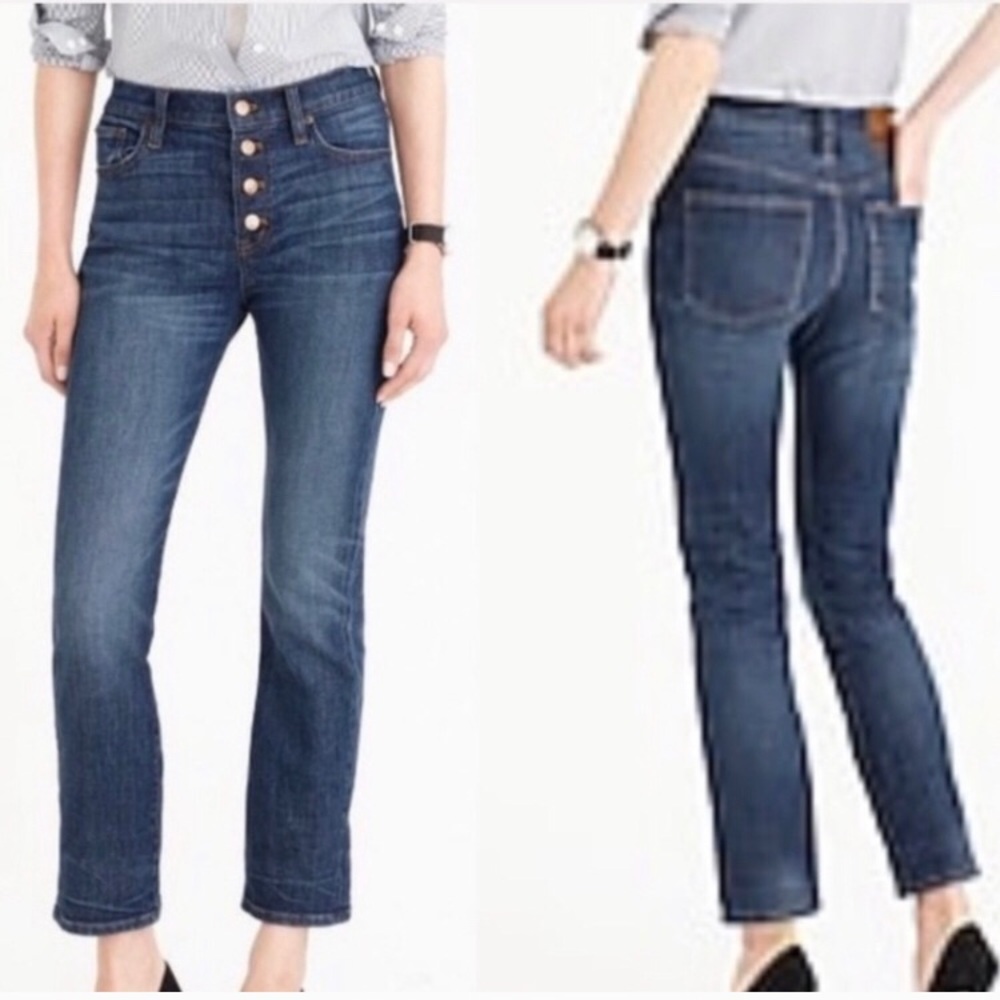 J.Crew straightaway high-rise jeans sz 30.